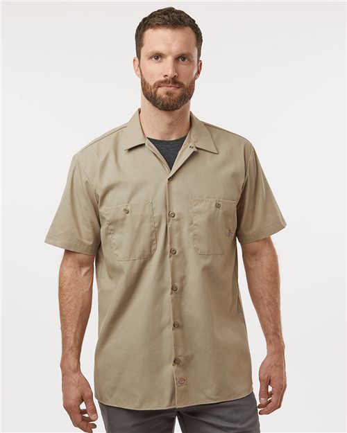 Industrial Short Sleeve Work Shirt