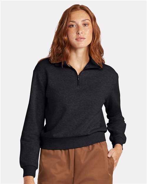 Women's Eco-Cozy Fleece Quarter-Zip Sweatshirt