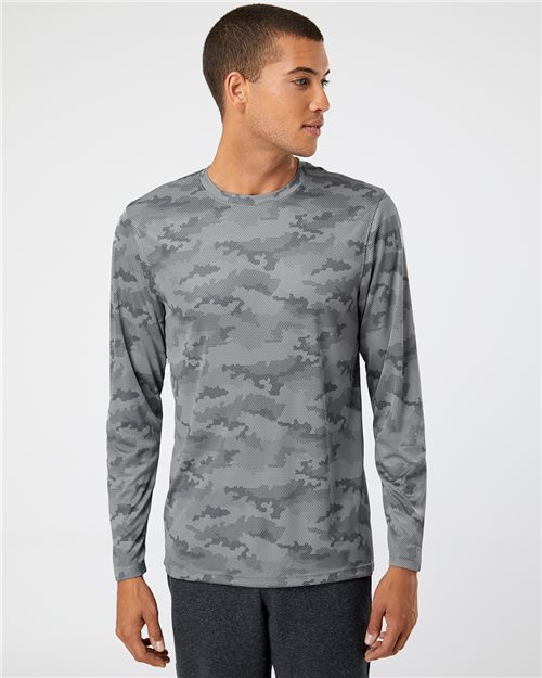 Pompano Performance Camo Long Sleeve T-Shirt