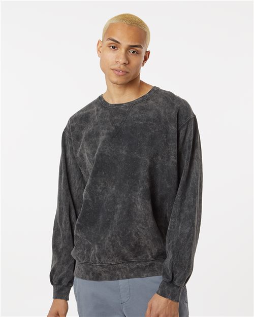 Premium Fleece Mineral Wash Crewneck Sweatshirt