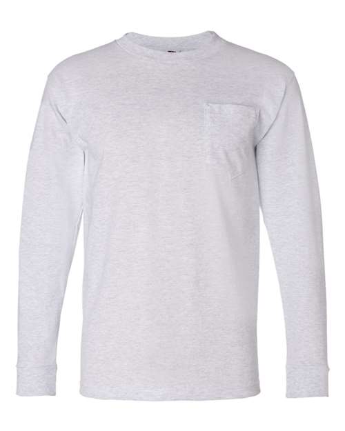 USA-Made Long Sleeve Pocket T-Shirt