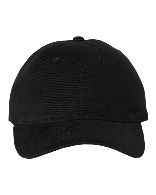 Heavy Brushed Twill Unstructured Cap