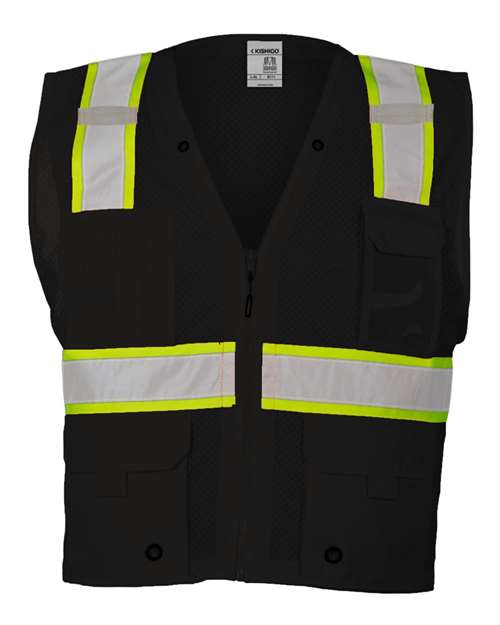 EV Series® Enhanced Visibility Multi-Pocket Mesh Vest