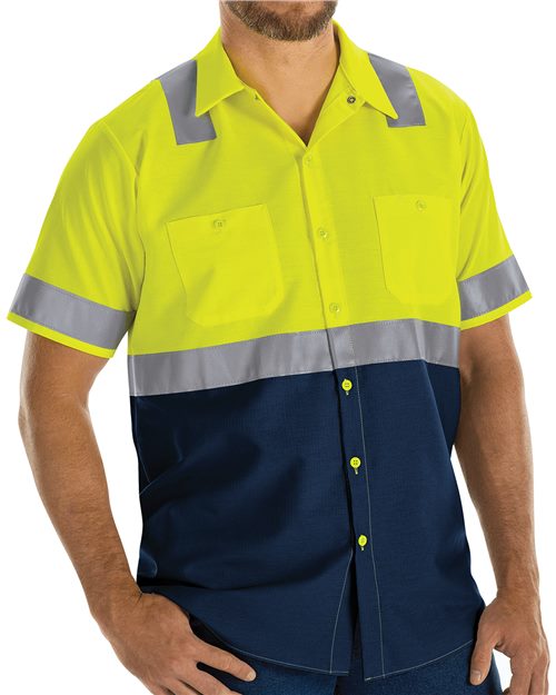 Enhanced & Hi-Visibility Work Shirt - Tall Sizes