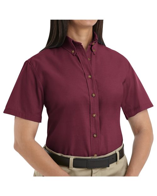 Women's Poplin Dress Shirt - Extended Sizes