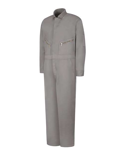 Zip-Front Cotton Coverall - Tall Sizes