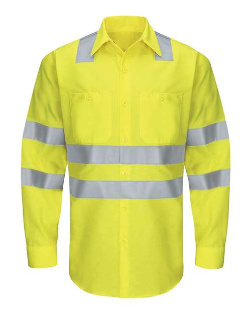 Enhanced & Hi-Visibility Long Sleeve Work Shirt