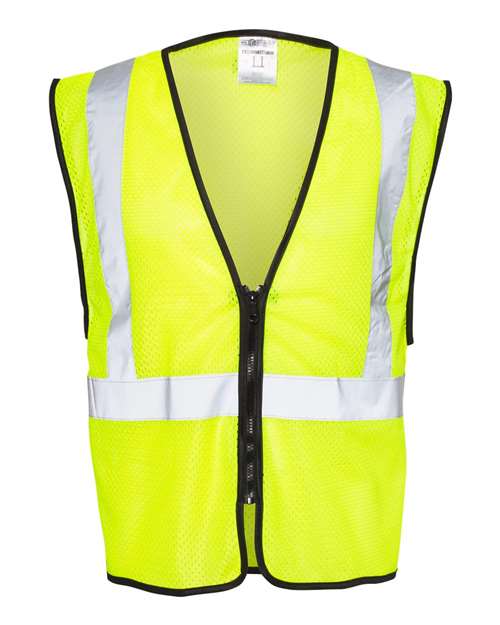 Zippered Mesh Economy Class 2 Vest