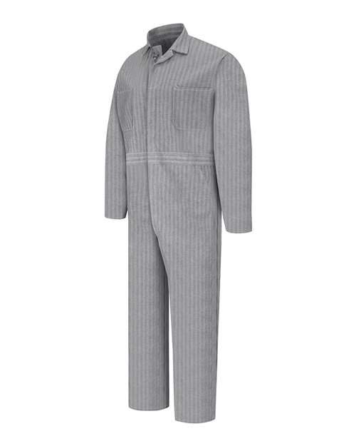 Button-Front Cotton Coverall Additional Sizes