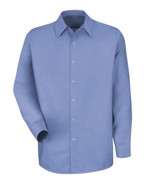 Specialized Pocketless Long Sleeve Work Shirt - Tall Sizes