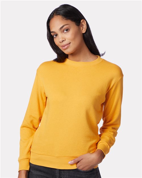 Women's Eco-Washed Terry Throwback Pullover