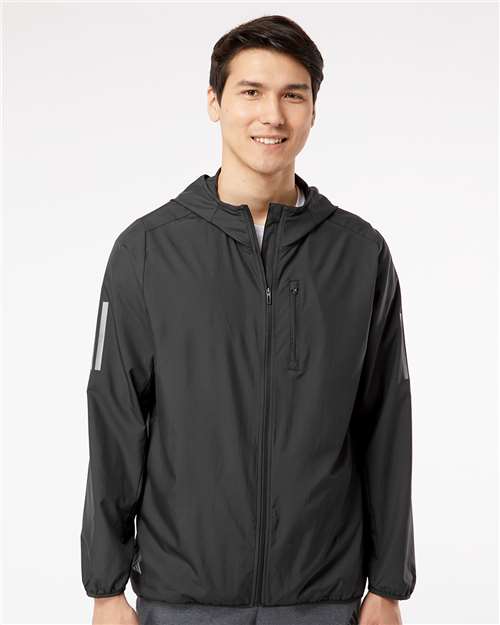 Hooded Full-Zip Windbreaker