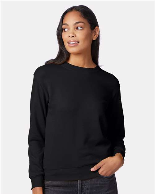 Women's Eco-Washed Terry Throwback Pullover