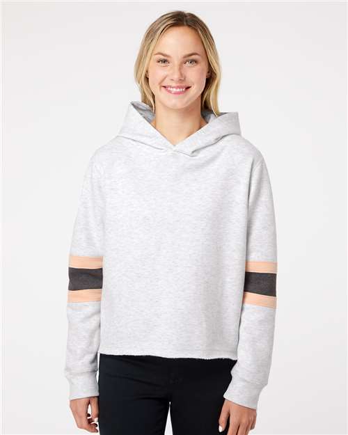 Women's Sueded Fleece Thermal Lined Hooded Sweatshirt